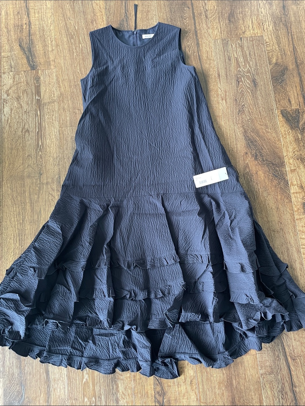 NWT ADEAM CREPE JEAN DRESS IN NAVY SIZE SMALL